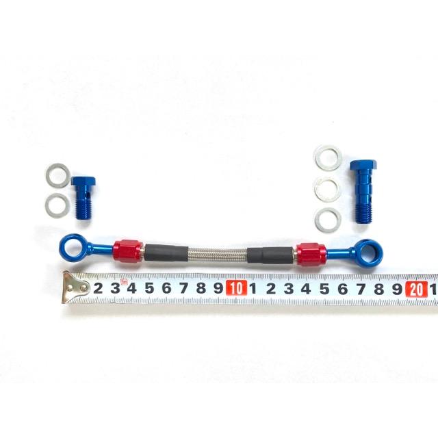 GPZ400F メッシュアンチブレーキホース 2色から選択可能 : エル