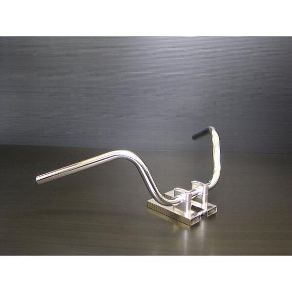 S-15 絞りアップハン 汎用 バイク ハンドル 22.2mm 15cm : エル