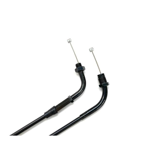 ジェイド250 アクセルワイヤー ブラック 日本製 長さ選択可能 : エル