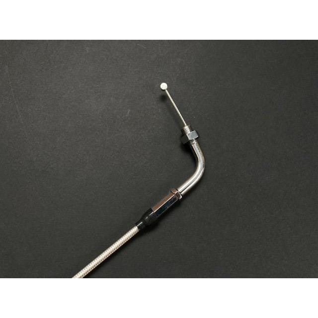 KH250 400 メッシュアクセルワイヤー STD 純正長 ノーマル長 日本製 |  | 01