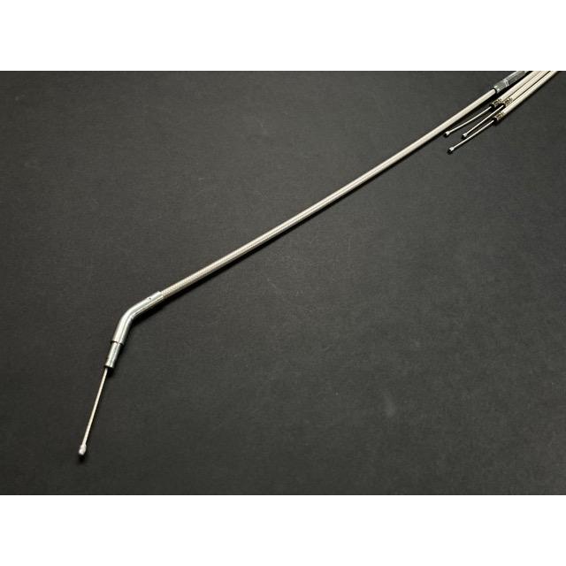 KH250 400 メッシュアクセルワイヤー STD 純正長 ノーマル長 日本製 |  | 03