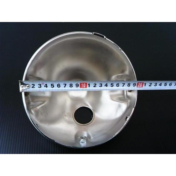 シビエ ヘッドライト キット 180mm 汎用品 ケース メッキ : エル シビエ ヘッドライト キット 180mm 汎用品 ケース メッキ : エル