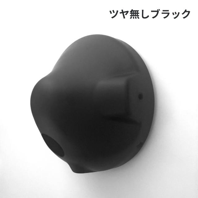 汎用 ヘッドライトリム ケースセット 180mm ブラック 8mm穴 丸目ライト
