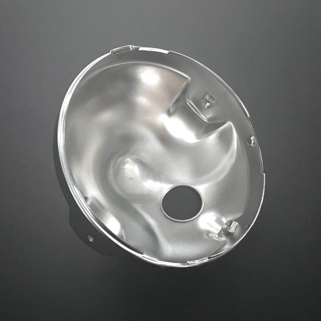 汎用 ヘッドライトリム ケースセット 180mm メッキ 8mm穴 丸目ライト