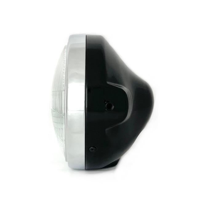 シビエ ヘッドライト キット 180mm 汎用品 ケース黒色 : エル シビエ ヘッドライト キット 180mm 汎用品 ケース黒色 : エル