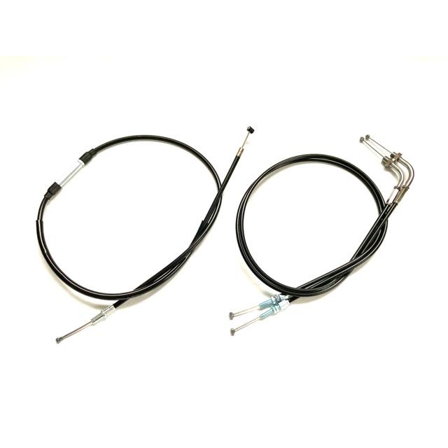 Z1 Z2 Z750FX Z1000MK2 アップハンワイヤーセット Akit　長さ選択可能 |  | 01