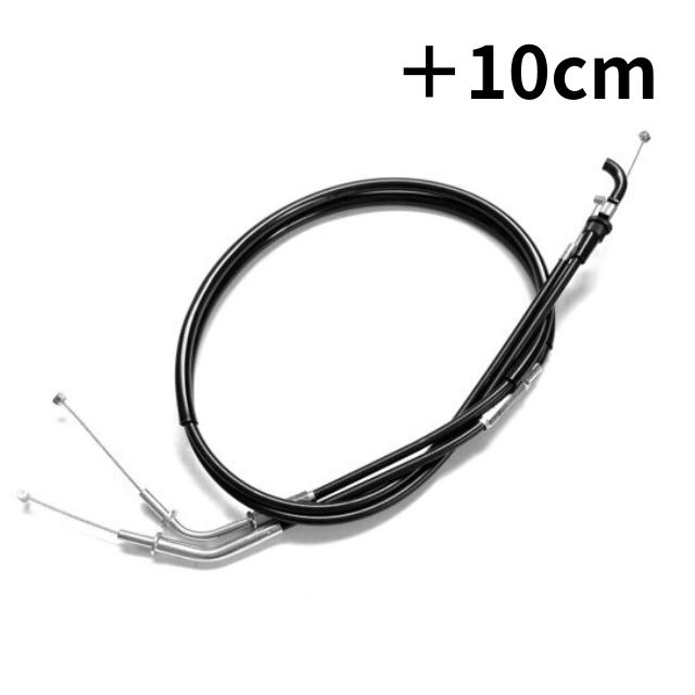 ゼファー400 アクセルワイヤー 10cmロング 日本製 ゼファーχ カイ