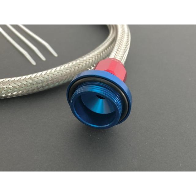 メッシュブリーザーホース 青/赤 ゼファー400 ゼファー750