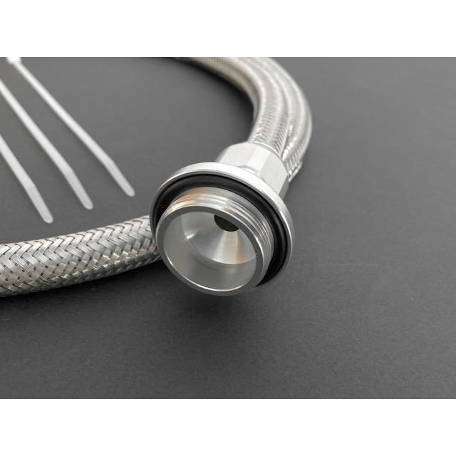 ゼファー400ステンレスブリーザーホースキット等 C.F.POSH ステンレスブレードブリーザーホースキット（KAWASAKI