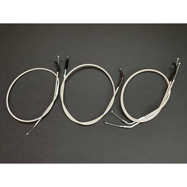 ZRX400 メッシュワイヤーセット 10cmロング 日本製 : エルウェーブ