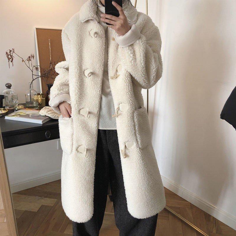 25 Off 厚手 コート 長袖 ダッフルコート フェイクムートン ムートンコート フェイクファー 30代 着痩 無地 レディース ムートン 代 ロング丈 アウター 冬 オシャレ ムートンコート サイズ フリーサイズ Lifeinlacruz Com