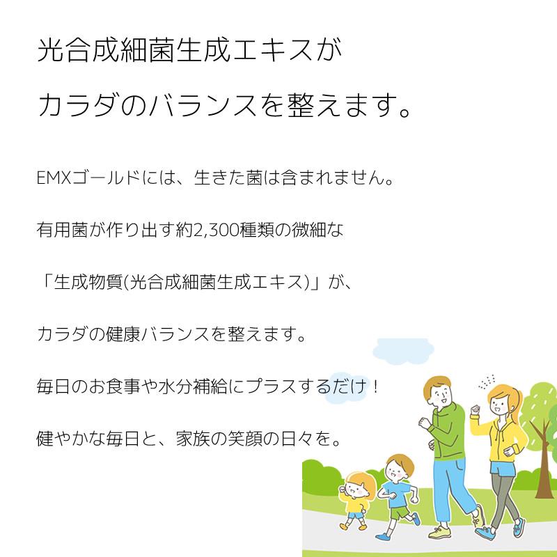 EMXゴールド 500ml ×2本セット emxGOLD em em菌 イーエムエックス em