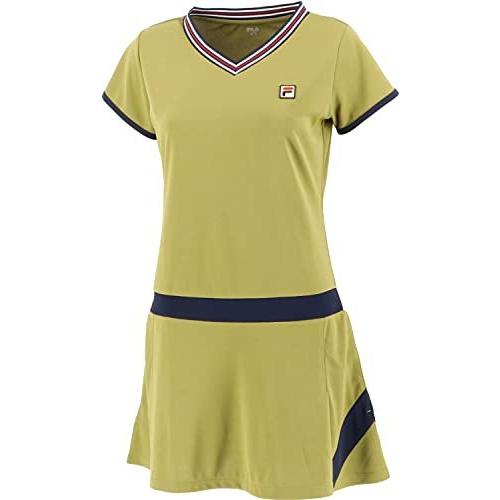 大注目 フィラ Fila フィラ テニス M カーキ レディース Vl2369 ワンピース テニススカート 他の Mindfulandgood Com