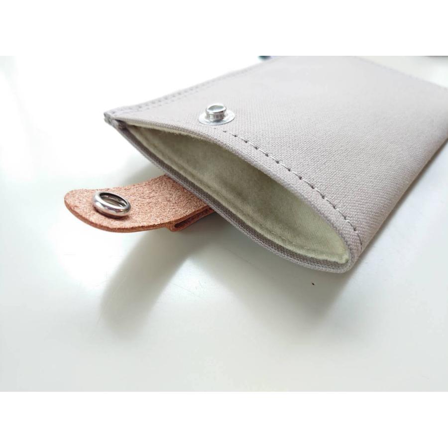 ✴︎美品✴︎カホン　マイネル　ケース付き スマホポーチ スマホ ケース 美月幸房 手作り 日本製 帆布