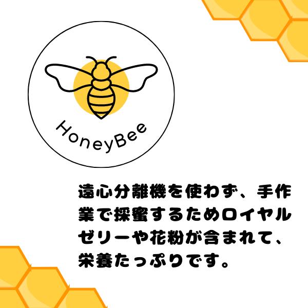 日本ミツバチ 450g 国産 純粋 はちみつ 幻の蜂蜜 百花蜜 非加熱 日本ミツバチ 450g 国産 純粋 はちみつ 幻の蜂蜜 百花蜜 非加熱