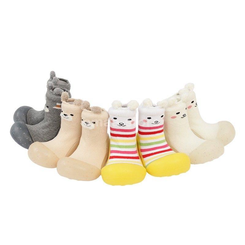 歩き始め 靴下靴 ベビーシューズ ソックスシューズ ファーストシューズ ベビー 出産祝い 赤ちゃん ルームシューズ ギフト 結婚式 ラバー 靴下 一体型11 15cm Ema 1155qpmyx Emaa 通販 Yahoo ショッピング