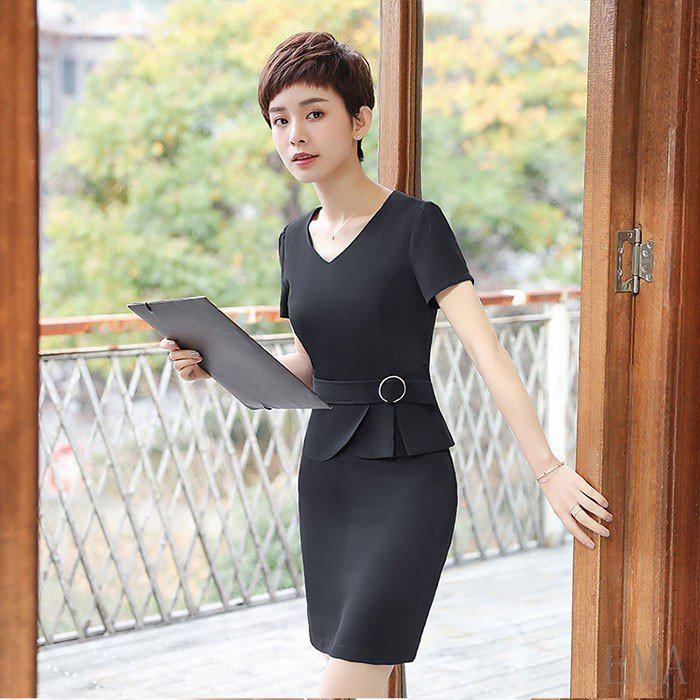 当社の 膝丈ワンピース 結婚式 ワンピース レディース 18春夏新作 Ol通勤 チュニックワンピース ワンピース 無地 レディース 膝丈 半袖 大きいサイズ ワンピース ワンピース チュニック Amiro Pl