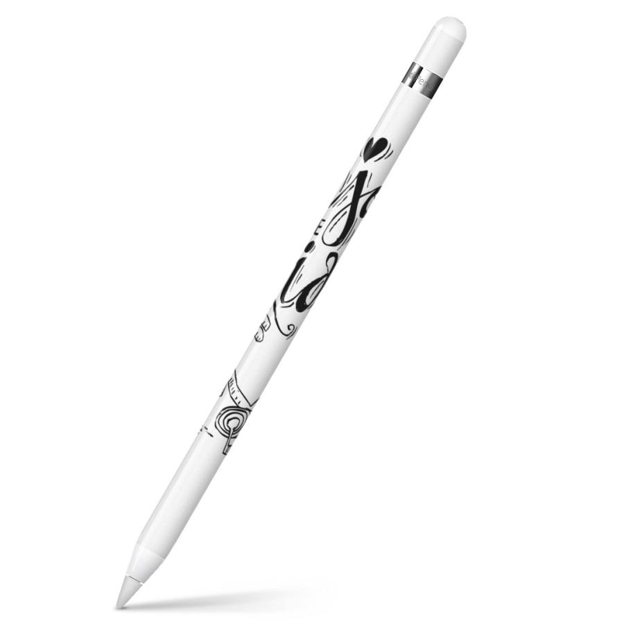 Apple Pencil 専用スキンシール アップルペンシル Ipad Pro Applepen カバー フィルム ステッカー 保護 自転車 イラスト 白黒 Applepen Ds E Mart 通販 Yahoo ショッピング