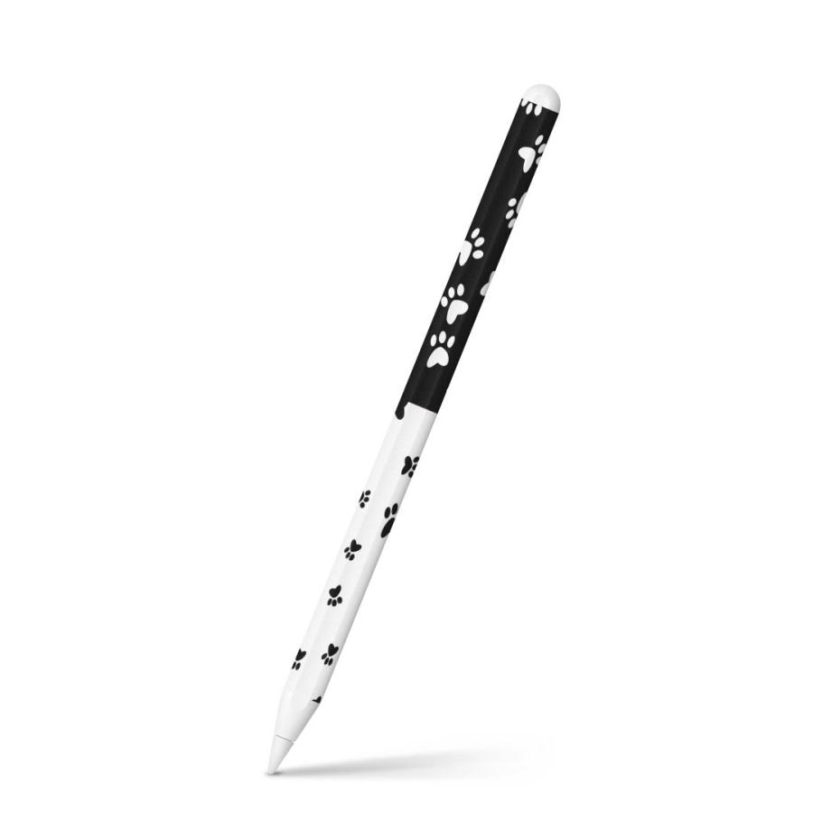 Apple Pencil 第2世代 専用スキンシール アップル アップルペンシル iPad Pro ApplePen フィルム ステッカー 犬 足跡 バイカラー 白黒 000128 :applepen2-000128-ds:e-mart - 通販 - Yahoo!ショッピング