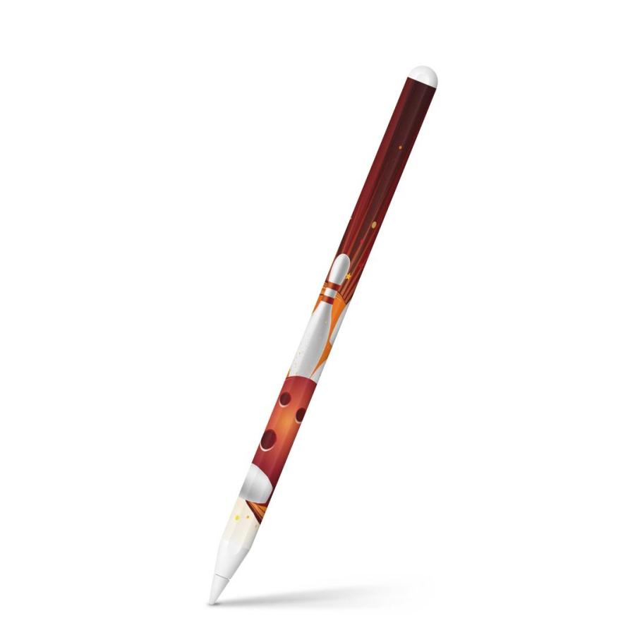 Apple Pencil 第2世代 専用スキンシール アップル アップルペンシル iPad Pro ApplePen フィルム ステッカー  スポーツ　星　イラスト 002349｜emart
