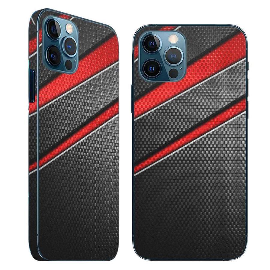 Iphone12 対応 アイフォン 全面スキンシール フル 背面 側面 正面 液晶 スマホケース ステッカー スマホカバー ケース 黒 赤 かっこいい Iphone12full Ds E Mart 通販 Yahoo ショッピング