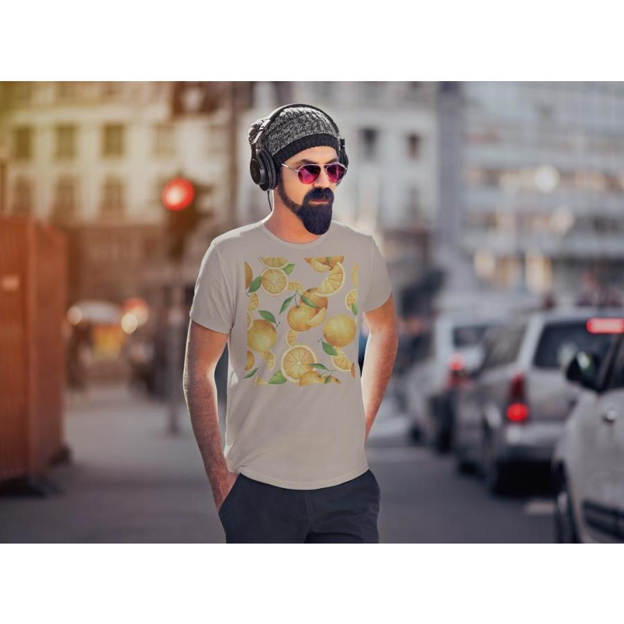 選べるカラー Tシャツ メンズ 半袖 デザイン S M L Xl 2xl 3xl T Shirt 0161 オレンジ 果物 柄 Menscolor 0161 Ts E Mart 通販 Yahoo ショッピング