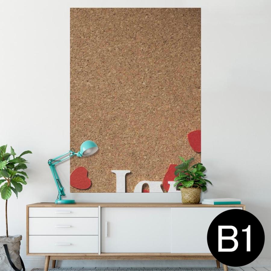 ポスター ウォールステッカー シール式 728 1030mm B1 写真 壁 インテリア おしゃれ Wall Sticker Poster ハート コルクボード 文字 Pb1wsxxxxx Ds E Mart 通販 Yahoo ショッピング
