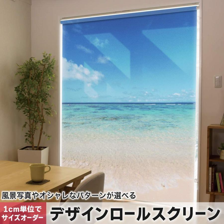 ロールスクリーン ロールカーテン オーダーメイド デザイン 001605