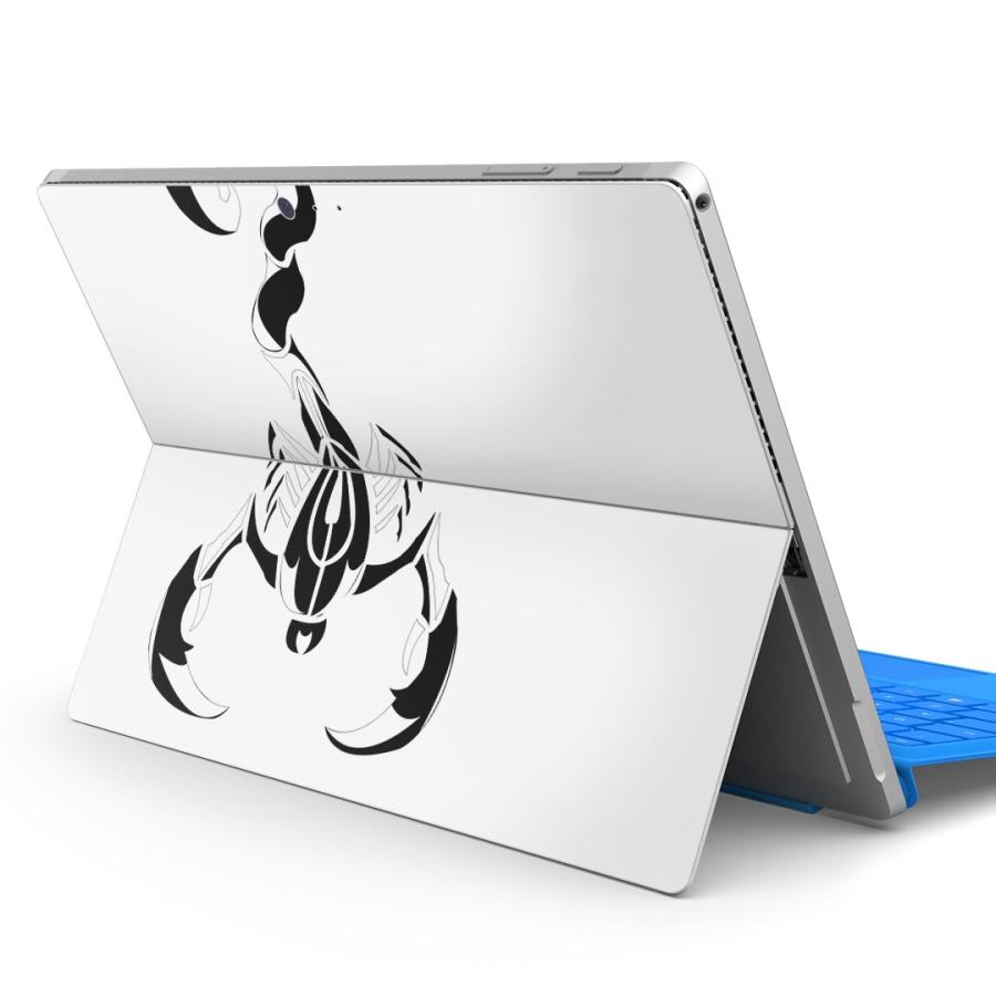 Surface Pro7 19 Pro6 Pro17 Pro4専用スキンシール Microsoft サーフェス 動物 イラスト 白 黒 Surface4xx Ds E Mart 通販 Yahoo ショッピング