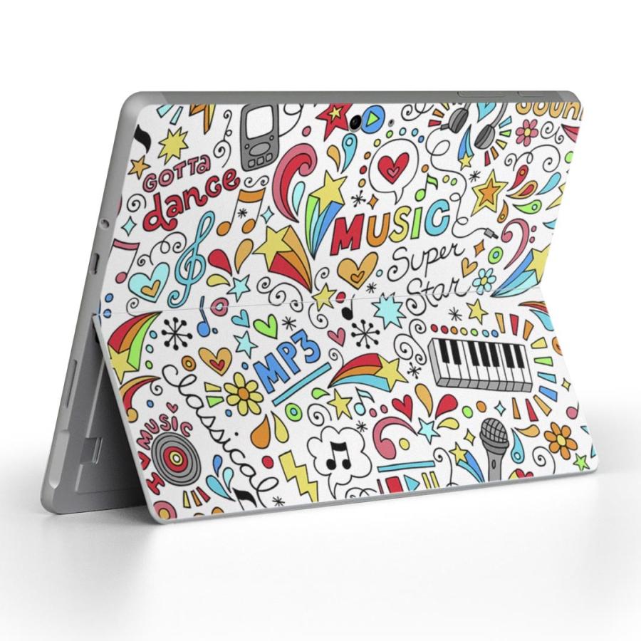 Surface Go 専用スキンシール Microsoft サーフェス サーフィス ノートパソコン カバー フィルム ステッカー カラフル ポップ Surfacego Ds E Mart 通販 Yahoo ショッピング