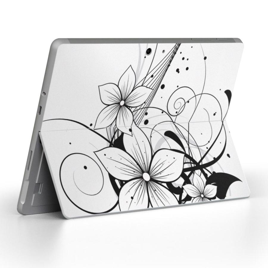 Surface Go 専用スキンシール Microsoft サーフェス サーフィス ノートパソコン カバー フィルム ステッカー 花 イラスト フラワー Surfacego Ds E Mart 通販 Yahoo ショッピング