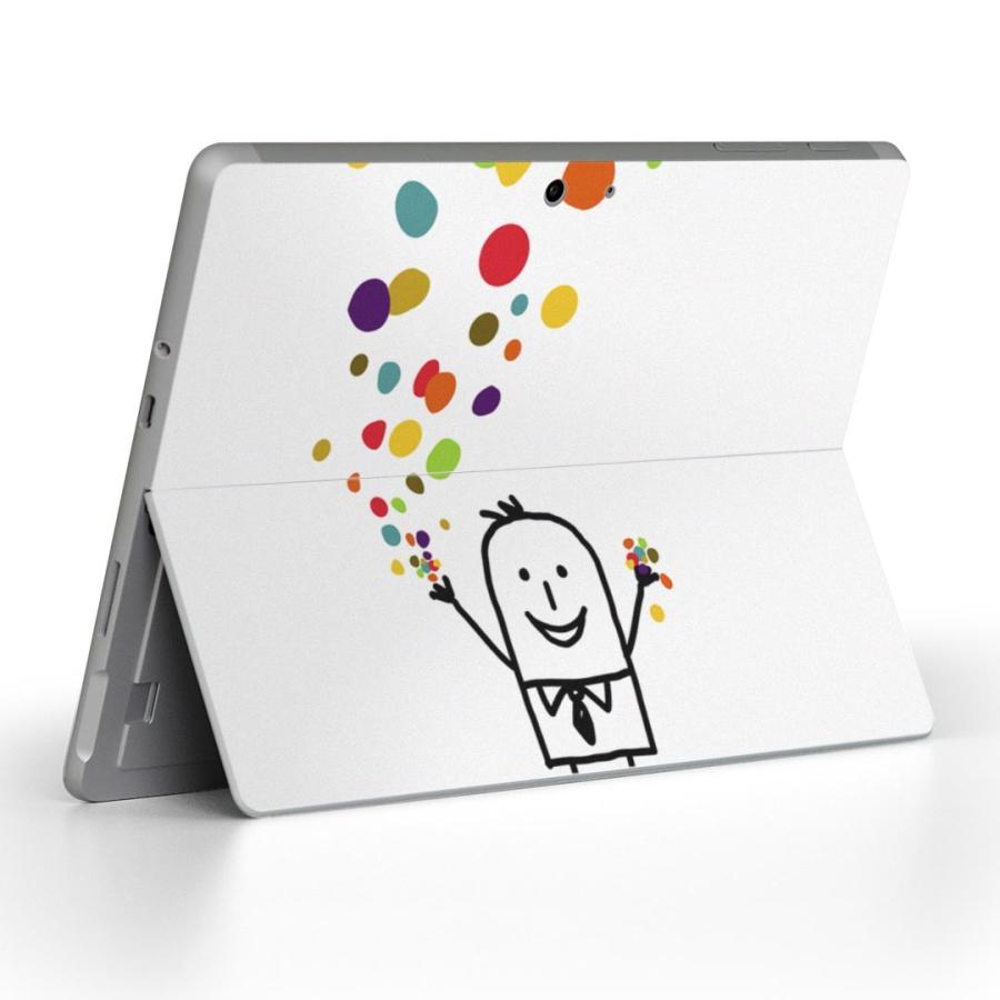 Surface Go 専用スキンシール Microsoft サーフェス サーフィス ノートパソコン カバー フィルム ステッカー キャラクター カラフル Surfacego Ds E Mart 通販 Yahoo ショッピング