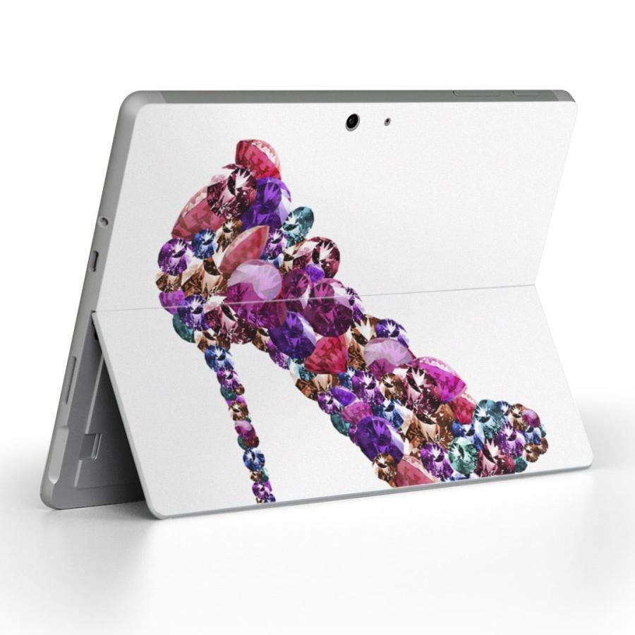 Surface Go 専用スキンシール Microsoft サーフェス サーフィス ノートパソコン カバー フィルム ステッカー 宝石 おしゃれ ピンク Surfacego Ds E Mart 通販 Yahoo ショッピング