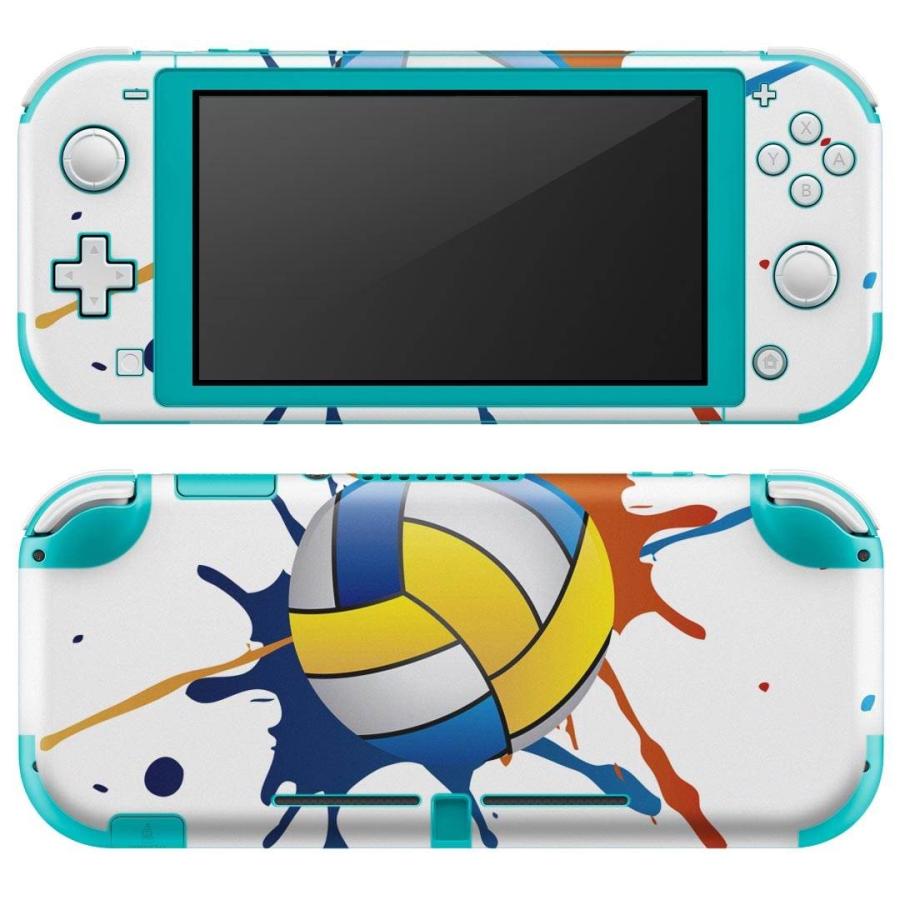 igsticker Nintendo Switch Lite 専用 デザインスキンシール 全面 任天堂 専用 ニンテンドー スイッチ ライト  スポーツ　イラスト　シンプル 003570 | 