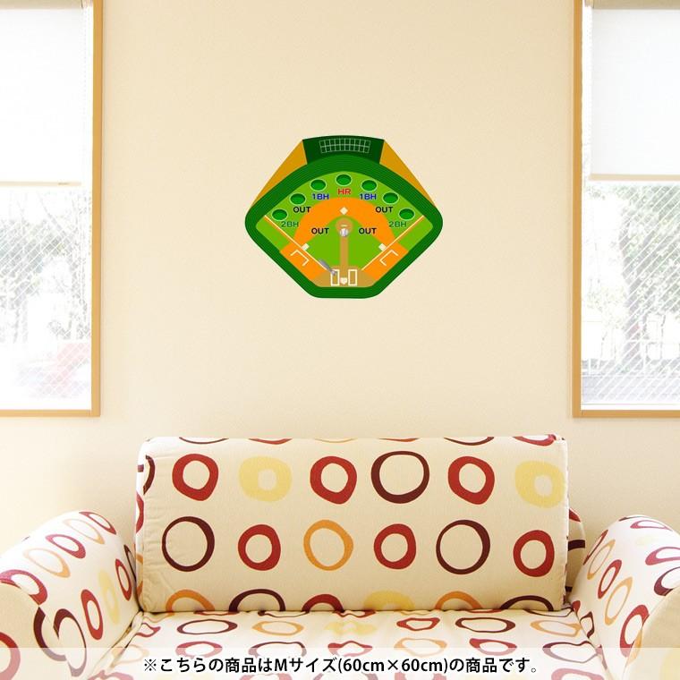 ウォールステッカー 飾り 60 60cm シール式 装飾 おしゃれ 壁紙 はがせる 剥がせる カッティングシート Wall Sticke 野球 おもちゃ Wsm Ds E Mart 通販 Yahoo ショッピング