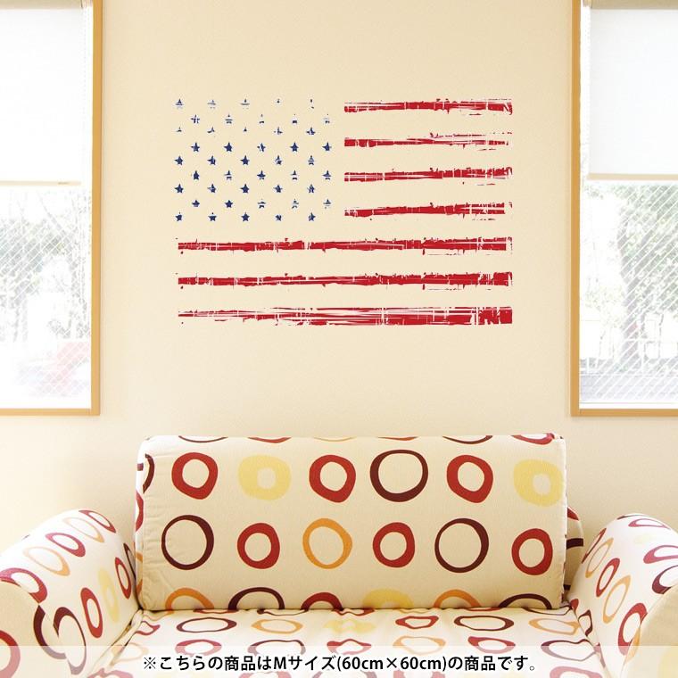 ウォールステッカー 飾り 60 60cm シール式 装飾 おしゃれ 壁紙 はがせる 剥がせる カッティングシート Wall Sticke アメリカ 外国 国旗 Wsm Ds E Mart 通販 Yahoo ショッピング