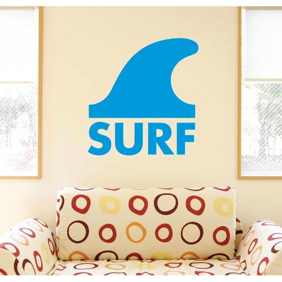 ウォールステッカー 飾り 60 60cm シール式 装飾 おしゃれ 壁紙 はがせる サーフィン カッティングシート 至高 Wall Sticke 夏 海 剥がせる