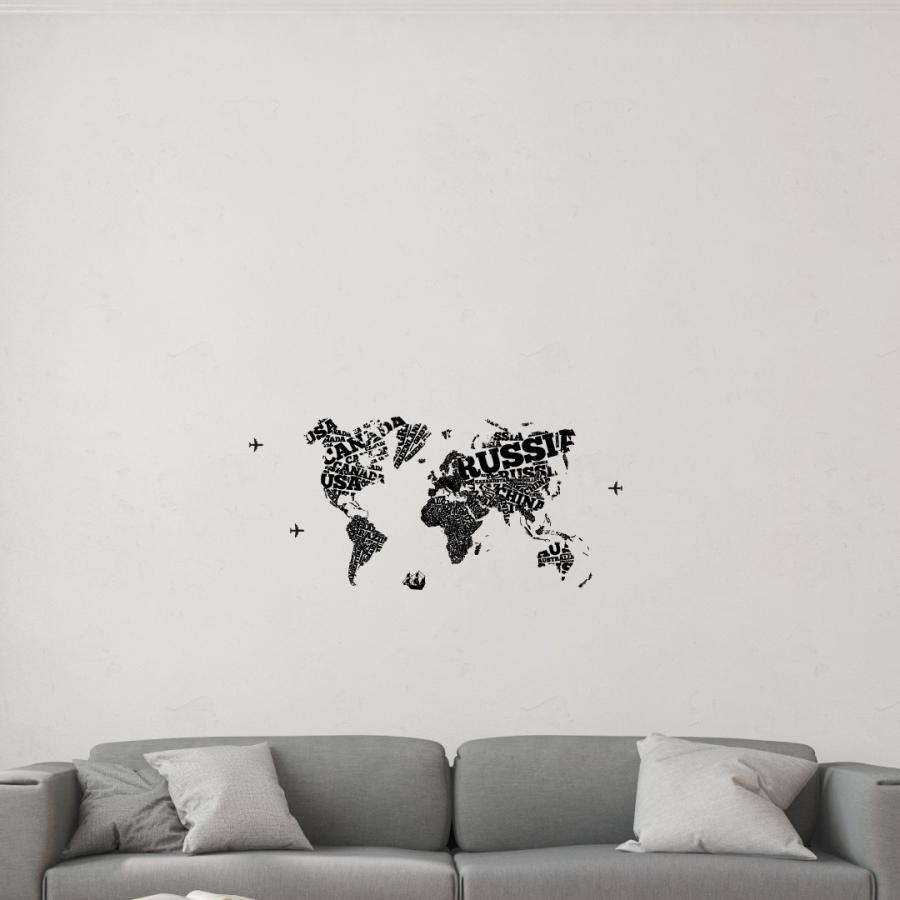 地図 シール式ウォールステッカー ウォールステッカー 飾り 60 60cm 世界地図 日本地図 World Map Japan 大陸 剥がせる カッティングシート Wsm Ws E Mart 通販 Yahoo ショッピング