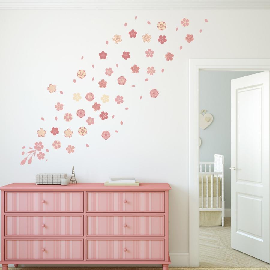 入園入学 飾り 60 60cm 春 Spring 桜 梅 花 入園 入学 壁紙 Diy ウォールステッカー 桜 ピンク かわいい 0171 Wsm 0171 Ws E Mart 通販 Yahoo ショッピング