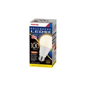 東芝 LED電球 一般電球形 LDA12L-G/100W/2 口金E26 電球色  100W形相当｜emast
