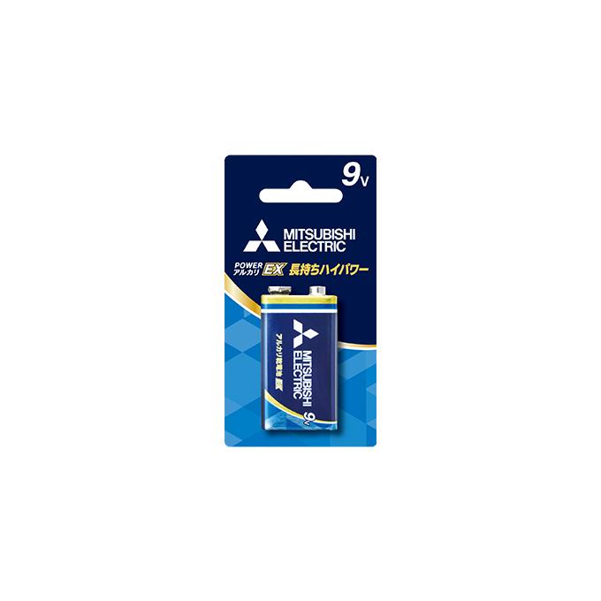 三菱 三菱電機 POWERアルカリ『EXR』9V形 ブリスターパック 三菱 三菱電機 POWERアルカリ『EXR』9V形 ブリスターパック