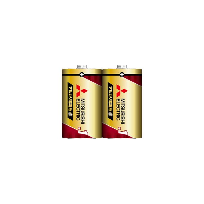 三菱 三菱電機 アルカリ乾電池『GR』単1形 LR20GR/2S (2本入×5 三菱 三菱電機 アルカリ乾電池『GR』単1形 LR20GR/2S (2本入×5