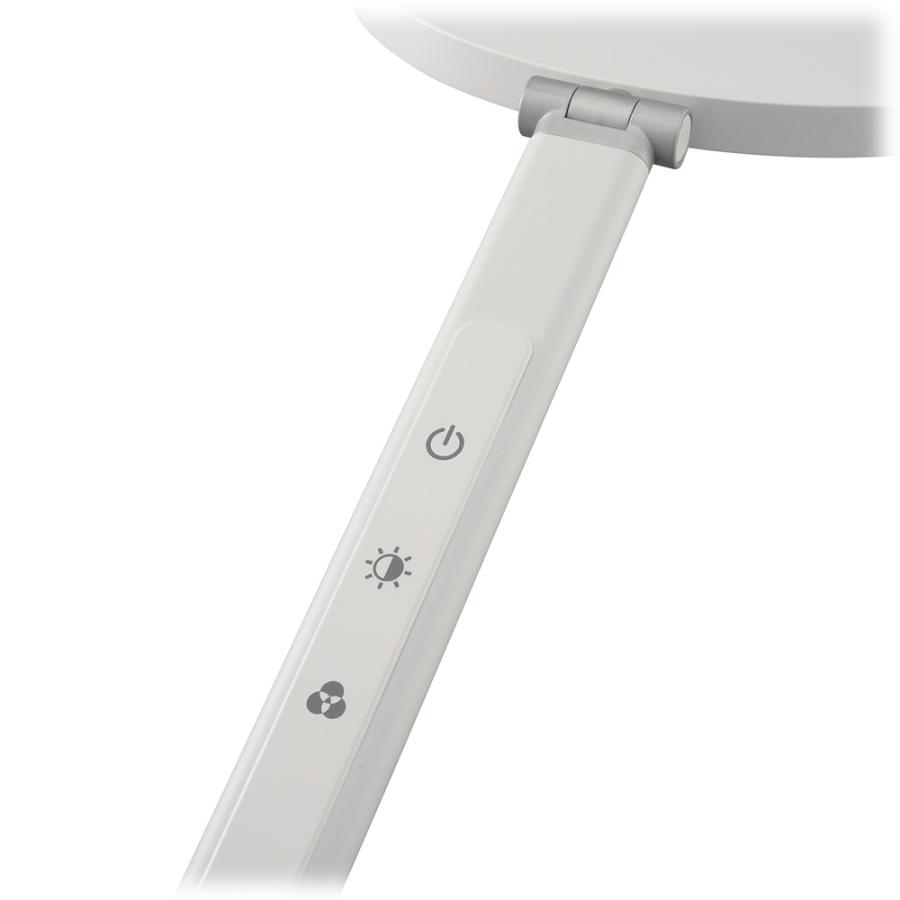 OHM（オーム電機） AS-LDC6K-W LEDアームライト 調光調色 【品番:06