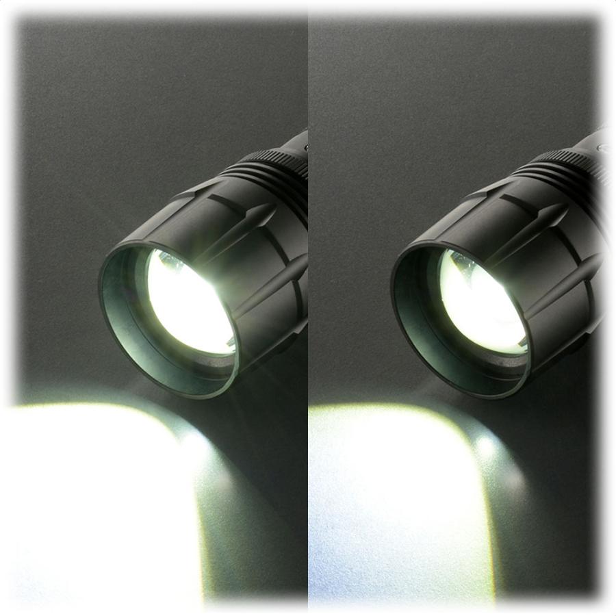 オーム電機 防水LEDズームライト レッドカイザー 1100ルーメン LHA-KS331Z-S2【品番:08-1018】｜emast｜02