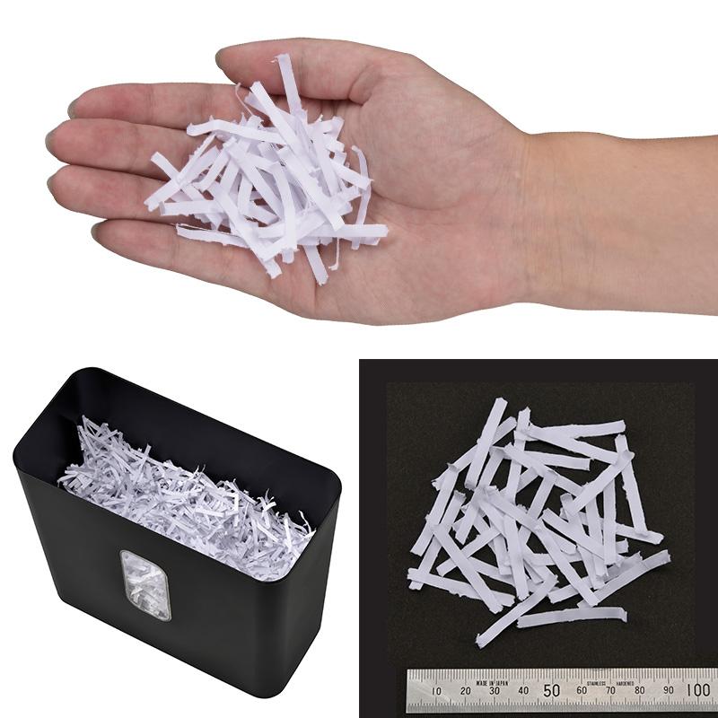 オーム電機 クロスカットシュレッダー SHR-X205B【品番:00-5175】 : E