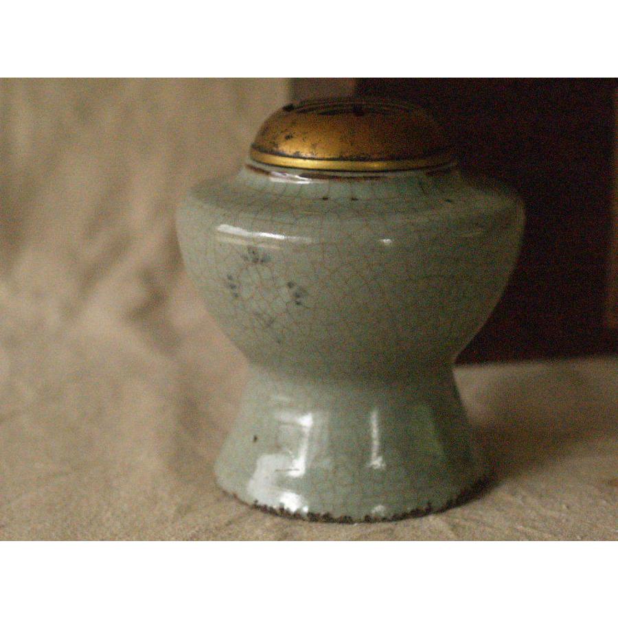 高麗青磁 象嵌花草文香炉 朝鮮 韓国 高麗 李朝 寿 古陶瓷器 陶磁器