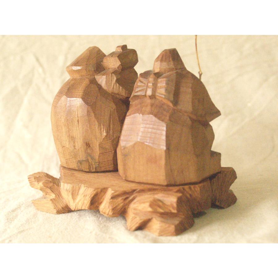 昭和レトロ 木彫 大黒 恵比寿 9ｃｍ木彫作家 五穀豊穣 商売繁盛 自念仏 枕本尊 吉祥 仏像 木喰 円空 |  | 07