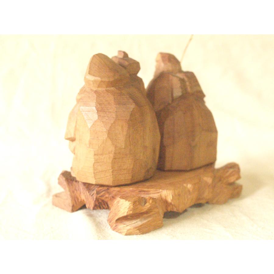 大正・昭和レトロな工芸品「入莨巻彫木」 未使用 美品◇伝統工芸 鎌倉彫◇木製 漆塗り◇手元箱(大)竹と梅