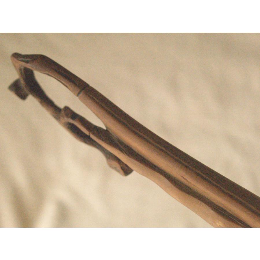 レア珍品 時代 藤の鞘 茶室刀46.5cm 藤の実藤豆 柘植 ツゲ 茶