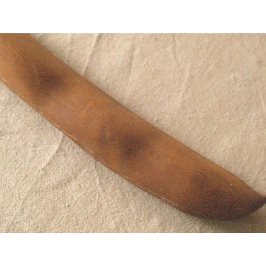 レア珍品 桃山 江戸時代 藤の鞘 茶室刀46.5cm 藤の実 藤豆 柘植 ツゲ